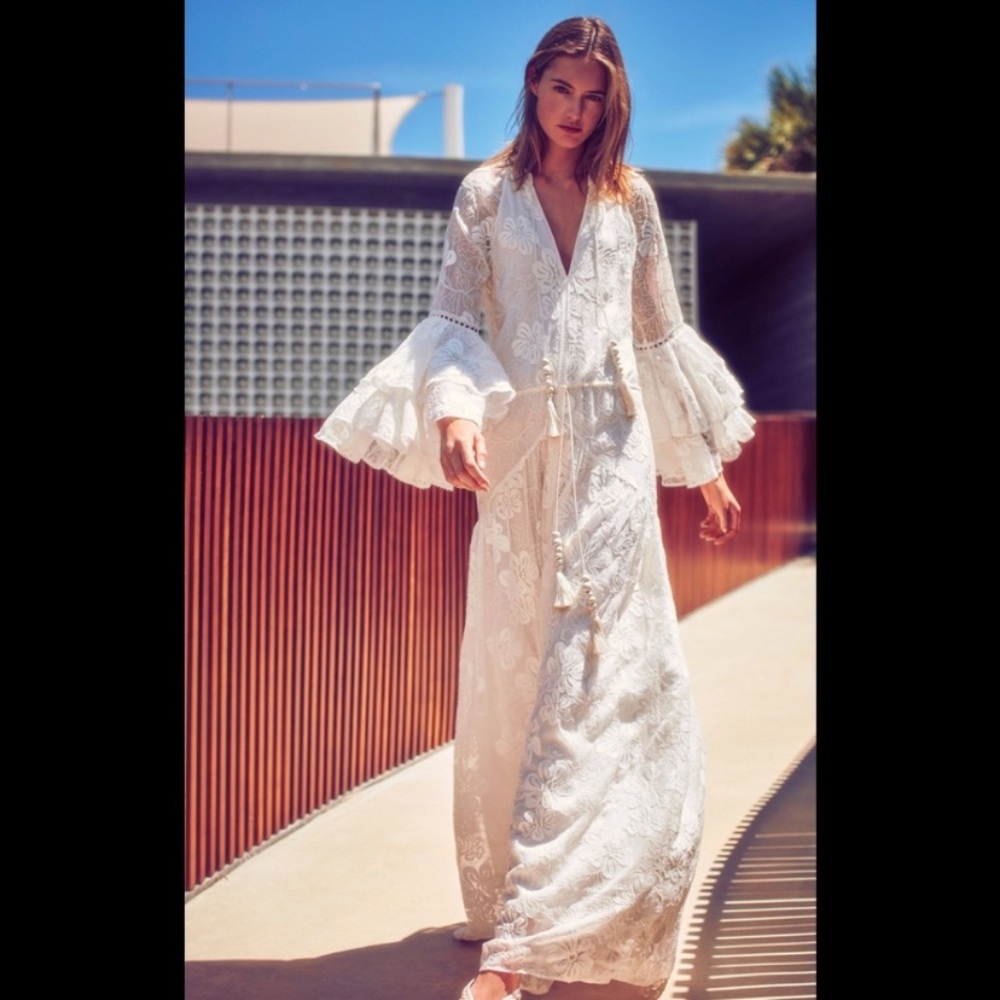 Alexis white dress stunning